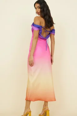 Cocktail Dresses|Vacation Dresses>Hello Molly Play My Ace Maxi Dress Multi