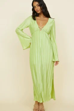 Vacation Dresses|Spring Break Dresses>Hello Molly Polonius Maxi Dress Green