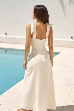 Vacation Dresses|Spring Break Dresses>Hello Molly Portofino Postcards Maxi Dress Blue