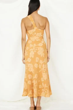 Wedding Guest Dresses|Cocktail Dresses>Hello Molly Power of Possibility Maxi Dress Orange