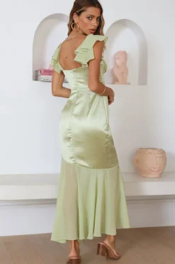 Bridesmaid Dresses|Maxi Dresses>Hello Molly Pretty Wishes Maxi Dress Green