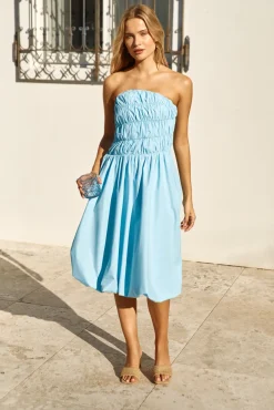 Cocktail Dresses|Summer Dresses>Hello Molly Princess Treatment Bubble Hem Midi Dress