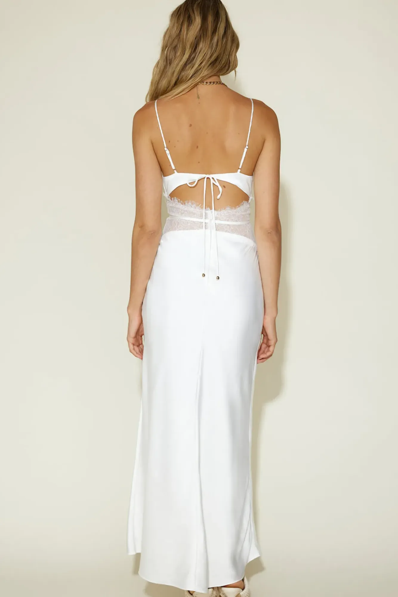 Formal Dresses|Cocktail Dresses>Hello Molly Priscilla Maxi Dress White