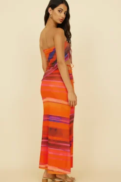 Skirt And Top Sets>Hello Molly Proserpina Set Orange