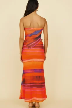 Skirt And Top Sets>Hello Molly Proserpina Set Orange
