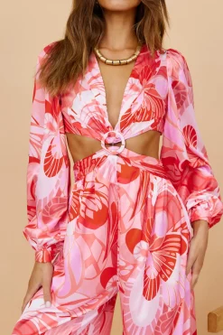 Rompers|Jumpsuits>Hello Molly Prue Minerals Jumpsuit Floral