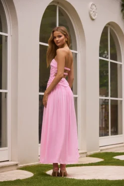 Brunch Dresses|Flowy Dresses>Hello Molly Pure Clarity Maxi Dress Pink
