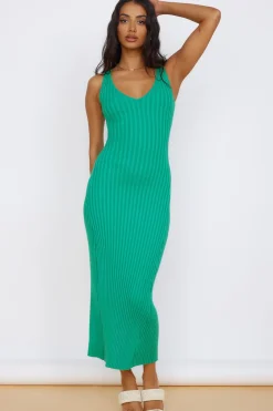Date Night Dresses|Maxi Dresses>Hello Molly Radiant Glow Maxi Dress Green
