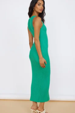 Date Night Dresses|Maxi Dresses>Hello Molly Radiant Glow Maxi Dress Green