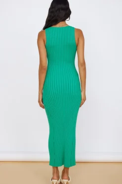 Date Night Dresses|Maxi Dresses>Hello Molly Radiant Glow Maxi Dress Green