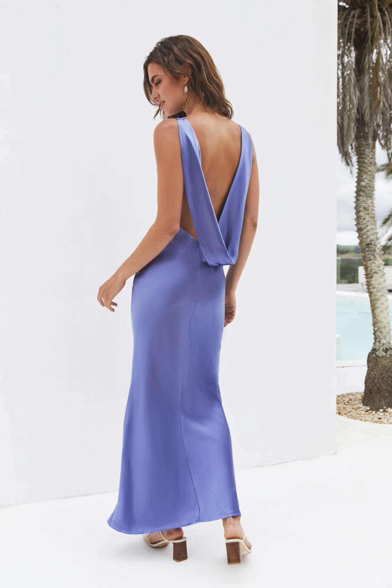 Summer Dresses|Flowy Dresses>RUNAWAY THE LABEL Raelyn Maxi Dress Iris