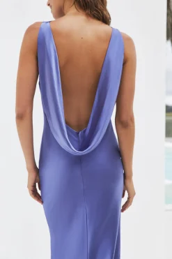 Summer Dresses|Flowy Dresses>RUNAWAY THE LABEL Raelyn Maxi Dress Iris