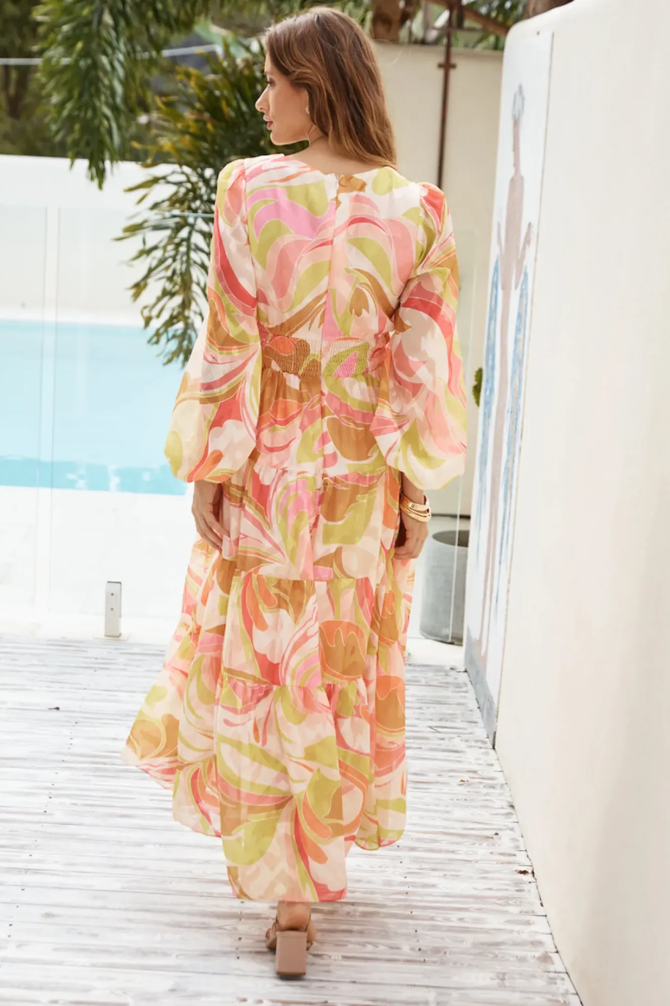 Wedding Guest Dresses|Cocktail Dresses>Hello Molly Reason Why Maxi Dress Orange