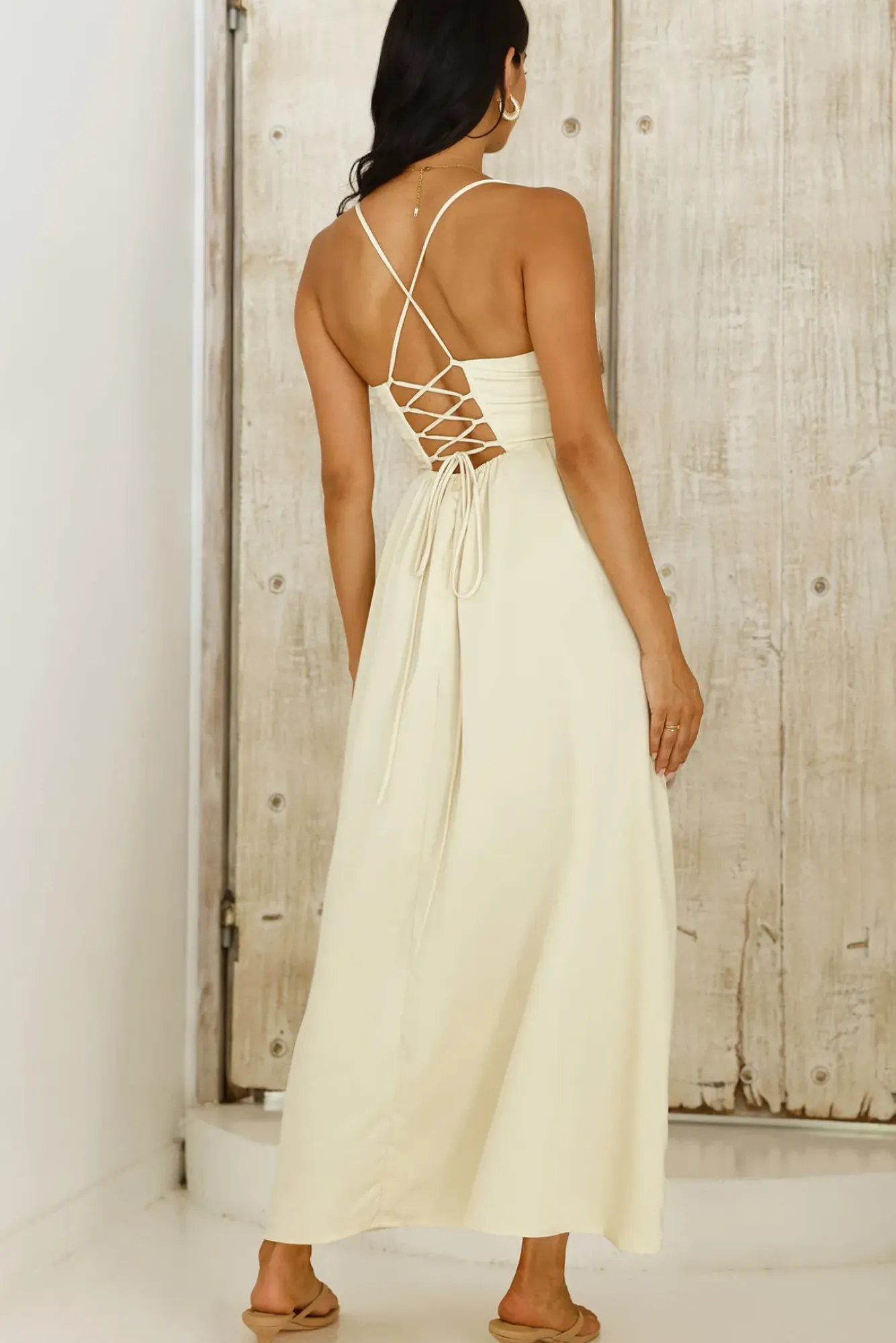 Wedding Guest Dresses|Formal Dresses>Hello Molly Remember Me Maxi Dress Yellow