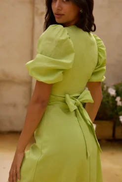 Wedding Guest Dresses|Brunch Dresses>Hello Molly Remi Rounds Maxi Dress Green