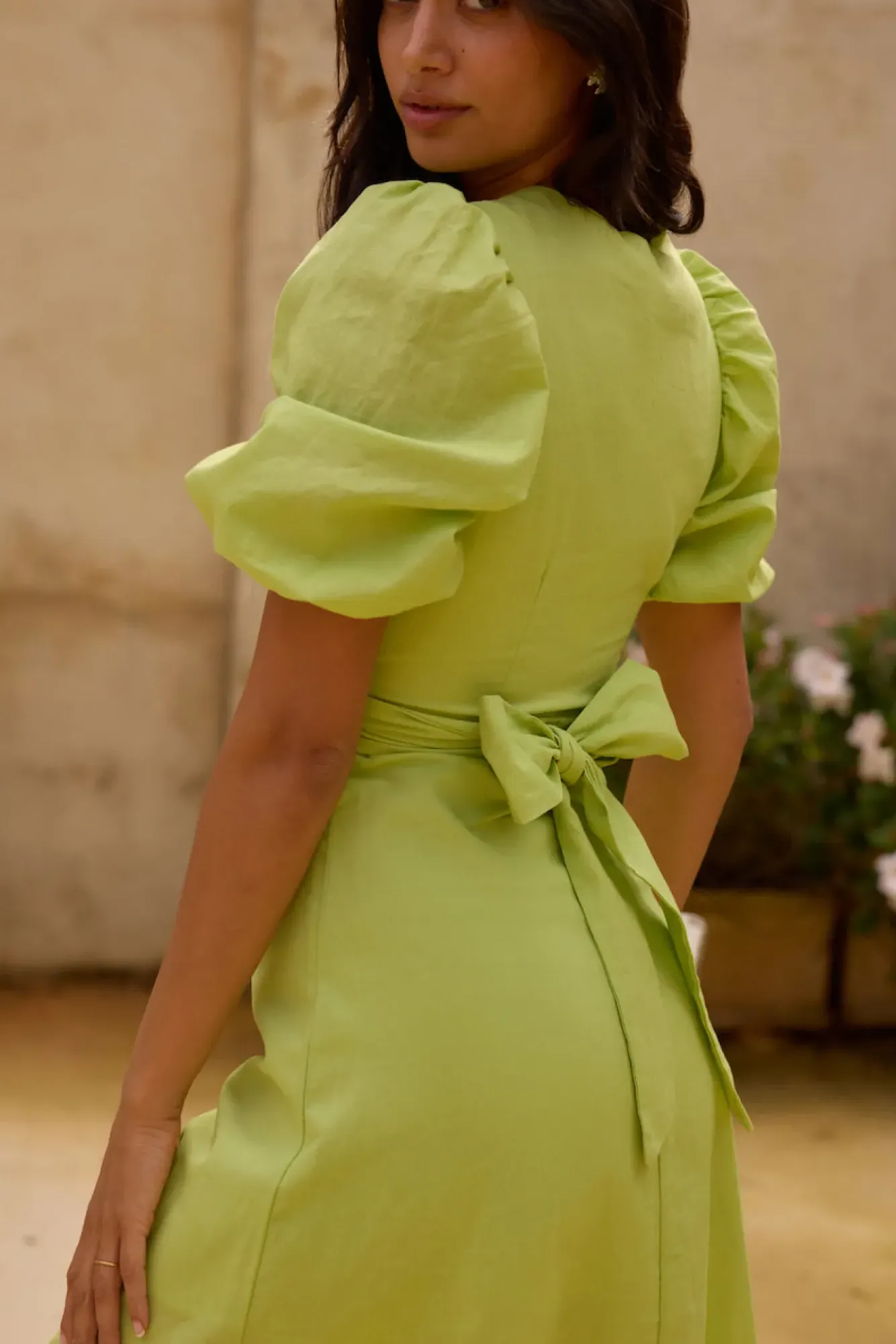 Wedding Guest Dresses|Brunch Dresses>Hello Molly Remi Rounds Maxi Dress Green