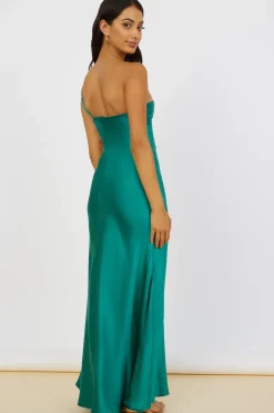 Wedding Guest Dresses|Formal Dresses>Hello Molly Repeat This Maxi Dress Green