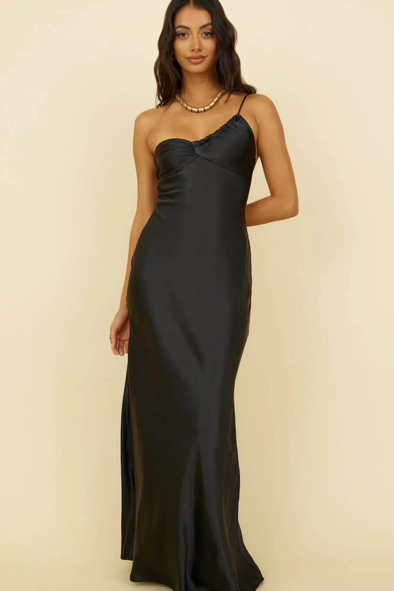 Wedding Guest Dresses|Formal Dresses>Hello Molly Repeat This Midi Dress Black