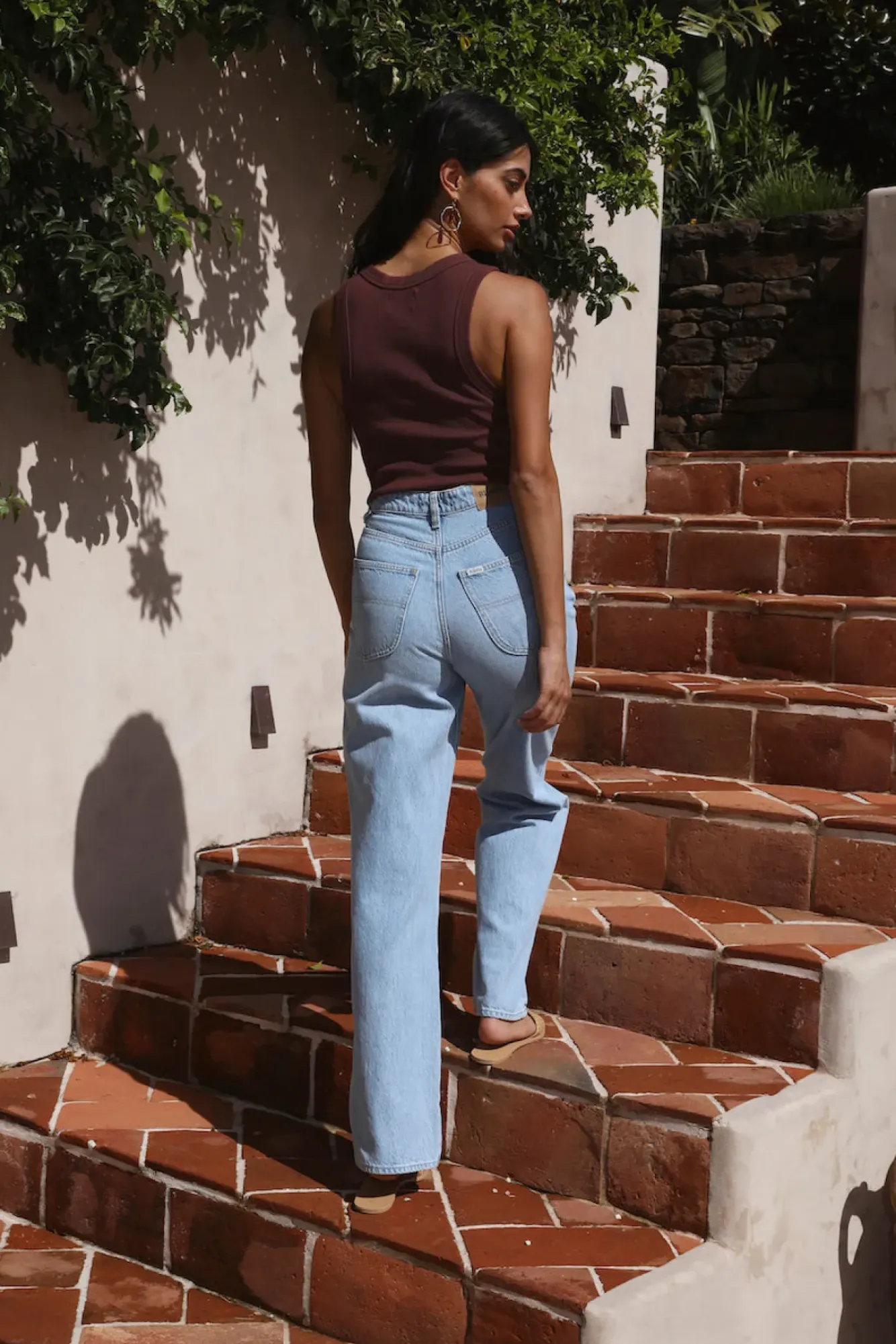 Jeans|Pants>Lee RIDERS BY Hi Baggy Fantasy Blue