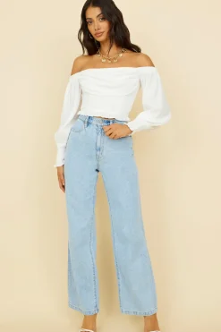 Pants|Jeans>Lee RIDERS BY Hi Wide Leg Blue Essence