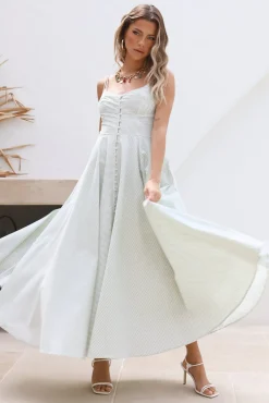 Casual Dresses|Maxi Dresses>Hello Molly Rising Moon Maxi Dress Green