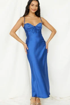 Wedding Guest Dresses|Cocktail Dresses>Hello Molly Roaming Girl Maxi Dress Blue