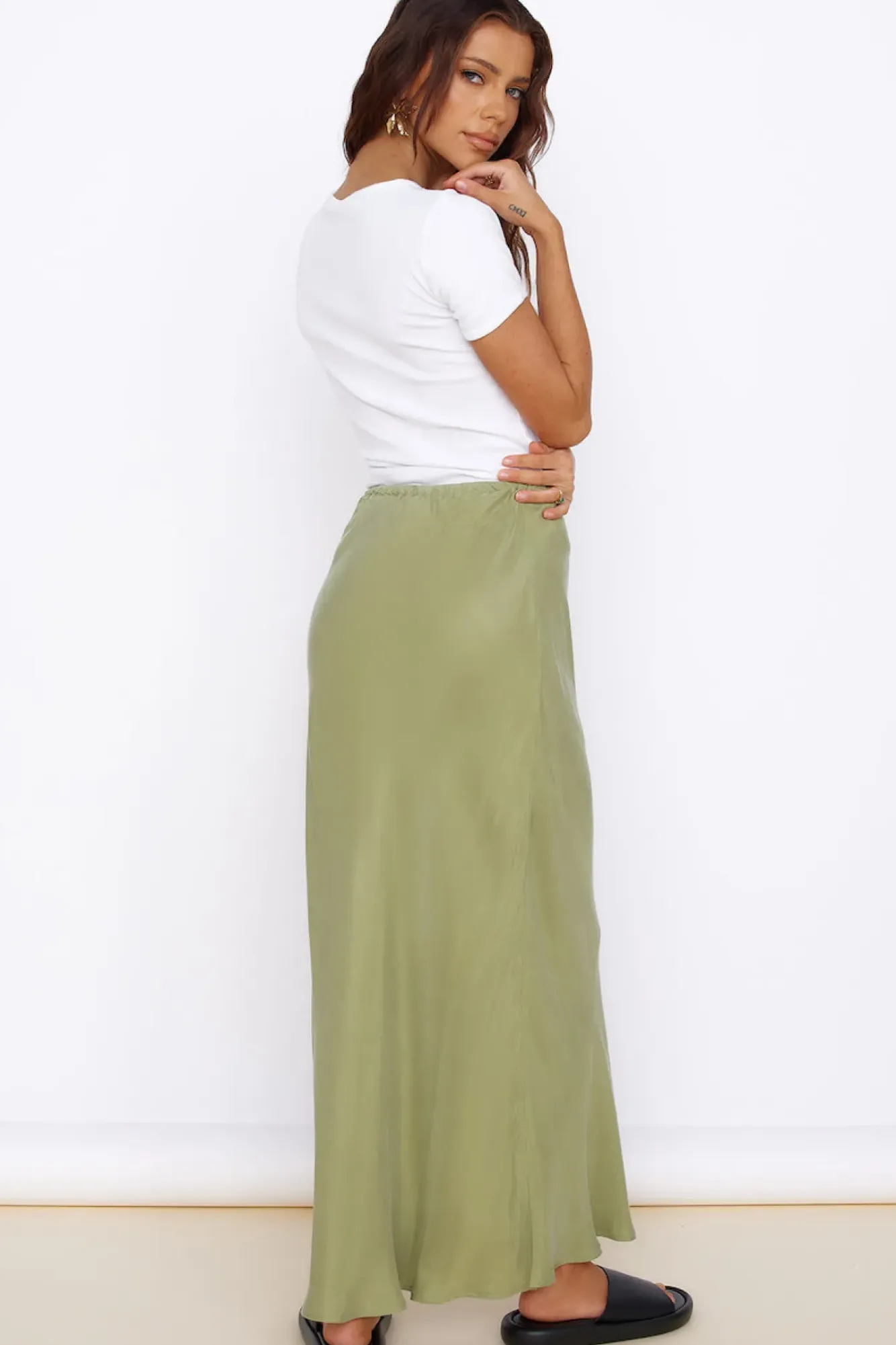 Cropped>Rollas ROLLA'S Vivre Sa Vie Baby Rib Tee White