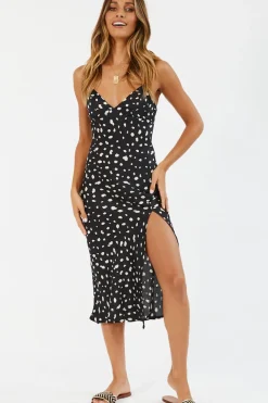 Cocktail Dresses|Spring Break Dresses>Hello Molly Rolling Straight Midi Dress