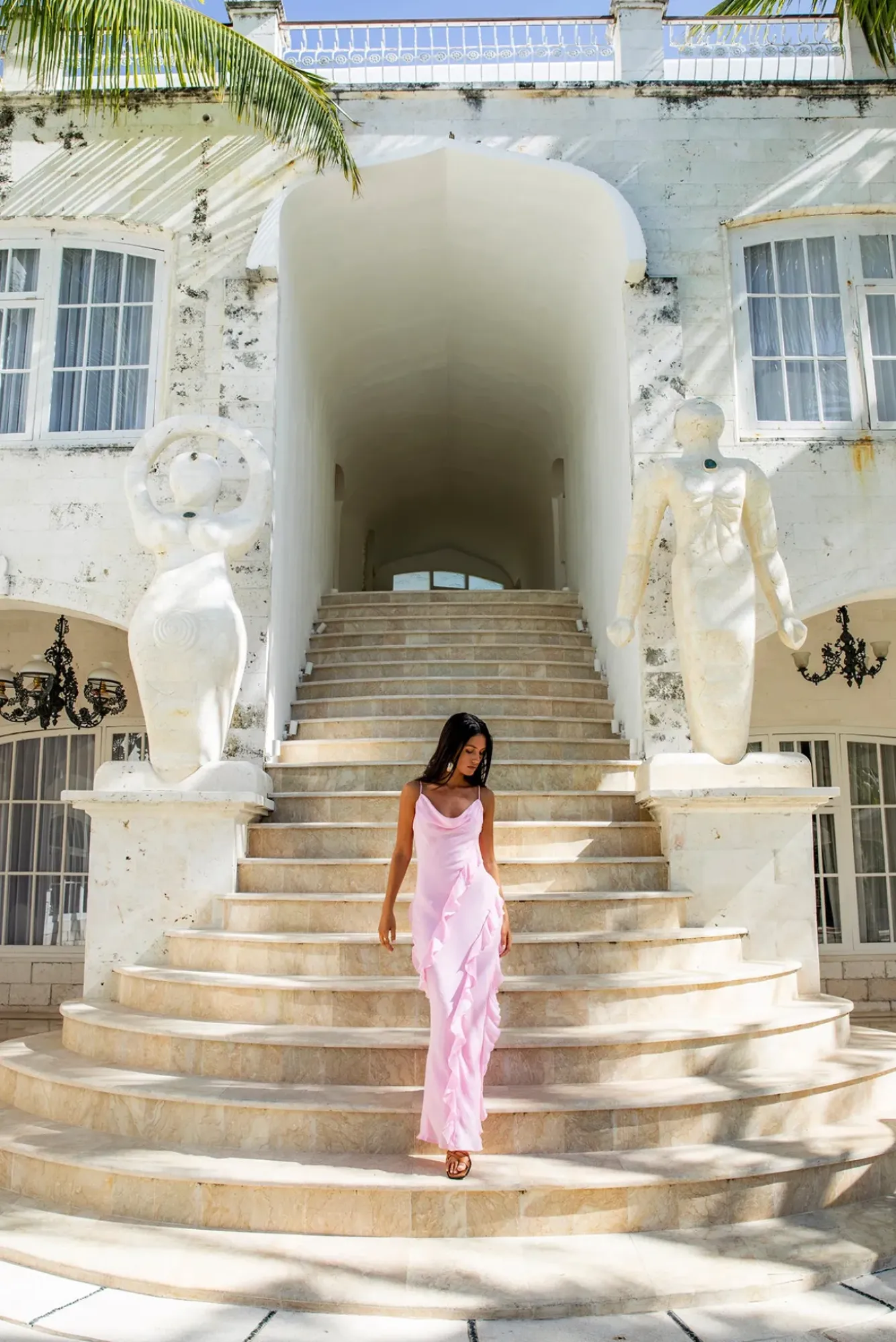 Wedding Guest Dresses|Cocktail Dresses>Hello Molly Romantic Flare Maxi Dress Pink