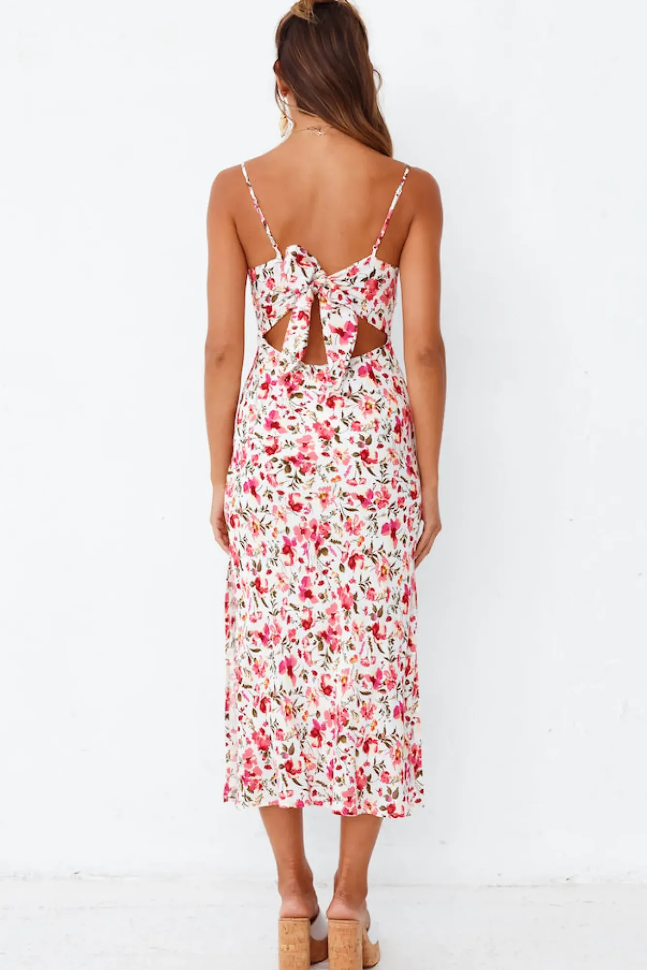 Spring Break Dresses|Casual Dresses>Hello Molly Rosy Cheeks Midi Dress