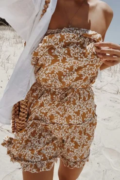 Spring Break Dresses|Bump Friendly>Hello Molly Run Away Dress Mustard