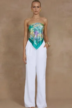 Cropped>RUNAWAY THE LABEL Kadem Scarf Esme Print