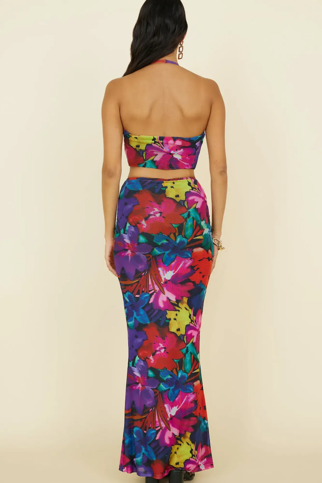 Skirts|Skirt And Top Sets>RUNAWAY THE LABEL Zarela Maxi Skirt Black