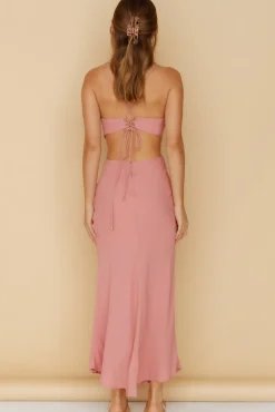 Bridesmaid Dresses|Spring Break Dresses>Hello Molly Running To You Maxi Dress Blush
