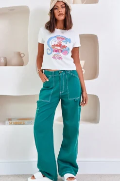 Pants>Hello Molly Rush Hour Pants Green
