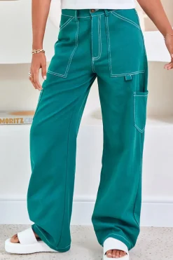 Pants>Hello Molly Rush Hour Pants Green