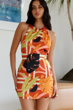 Vacation Dresses|Date Night Dresses>Seven Wonders Sachi Mini Dress Sachi Print