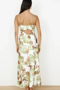 Vacation Dresses|Spring Break Dresses>Hello Molly Safari Tour Maxi Dress Green