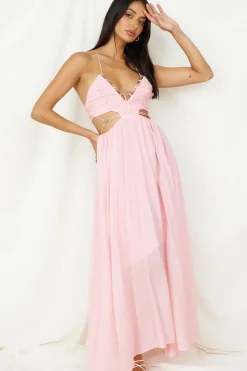 Spring Break Dresses|Maxi Dresses>Hello Molly Sahara Journey Maxi Dress Blush
