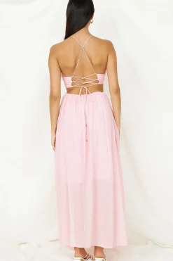 Spring Break Dresses|Maxi Dresses>Hello Molly Sahara Journey Maxi Dress Blush