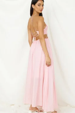 Spring Break Dresses|Maxi Dresses>Hello Molly Sahara Journey Maxi Dress Blush