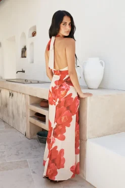 Wedding Guest Dresses|Formal Dresses>Hello Molly Sahara Sunset Maxi Dress Cream