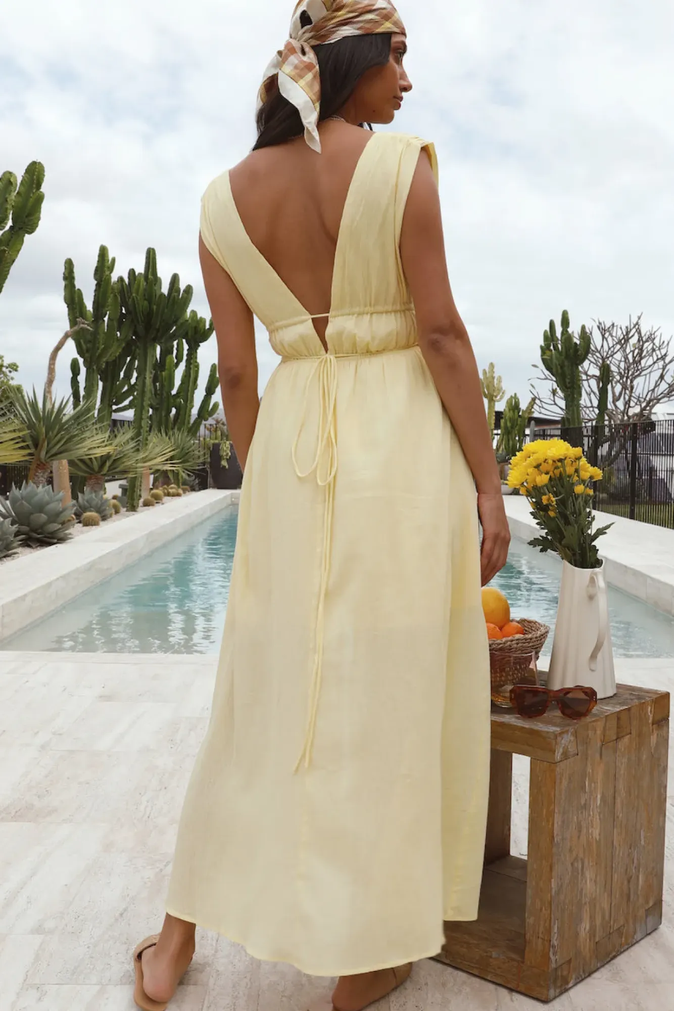 Vacation Dresses|Spring Break Dresses>Hello Molly Savour The Moment Maxi Dress Yellow