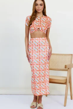 Cropped>Hello Molly Scattering Crop Top Multi