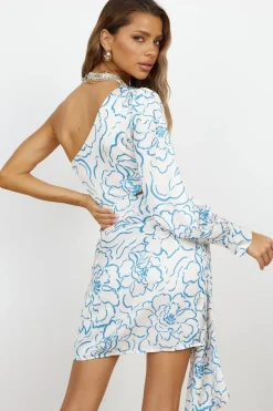 Cocktail Dresses|Date Night Dresses>Hello Molly Scenic Route Dress Blue