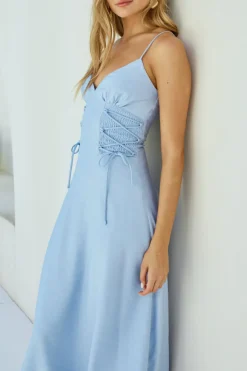 Vacation Dresses|Spring Break Dresses>Hello Molly Seabreeze Maxi Dress Blue