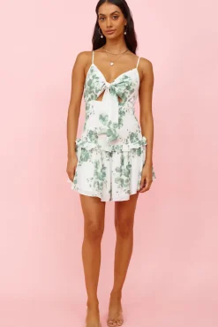 Casual Dresses|Mini Dresses>Hello Molly Seaside Dreaming Dress Green