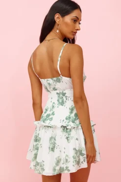 Casual Dresses|Mini Dresses>Hello Molly Seaside Dreaming Dress Green
