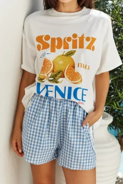 Two-Piece Shorts Set>Hello Molly Seaside Serenade Set