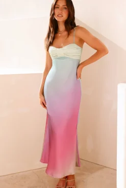 Wedding Guest Dresses|Cocktail Dresses>Hello Molly Seasons Change Maxi Dress Multi
